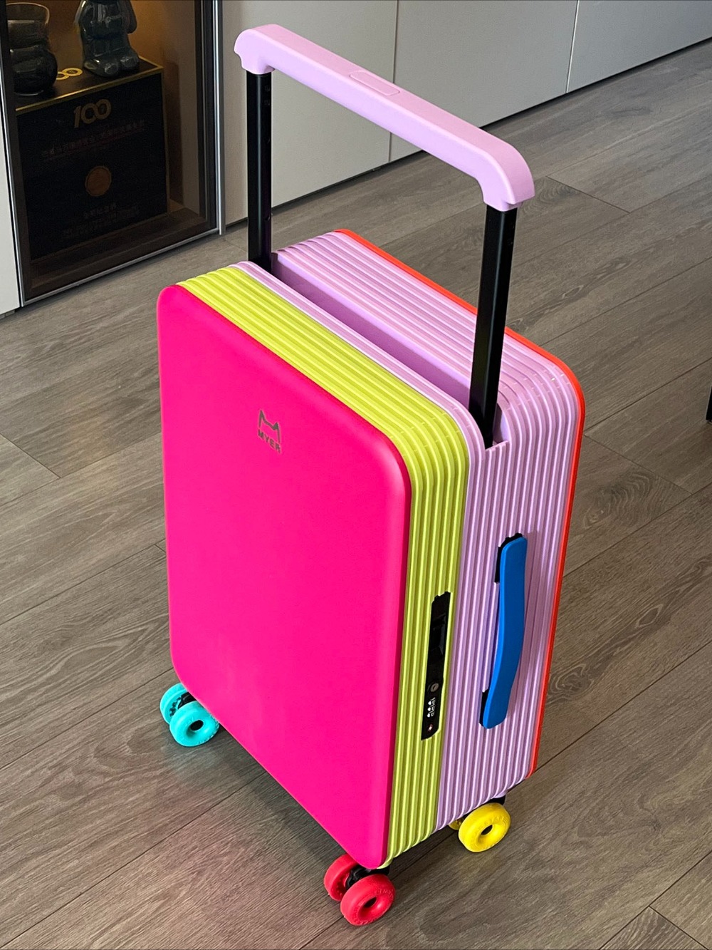 Spinner Wheel Rolling Suitcase 20 Inch - Maleta de viaje de moda de