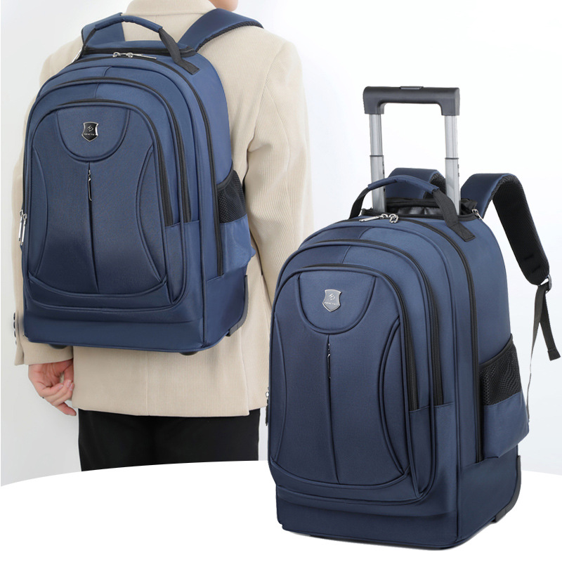 Foldable Rolling Luggage Bag - Mochila de Viaje Impermeable Oxford Multifuncional
