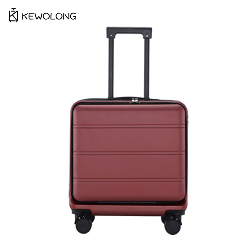 Spinner Wheel Rolling Suitcase 20 Inch - Maleta de mano con apertura frontal