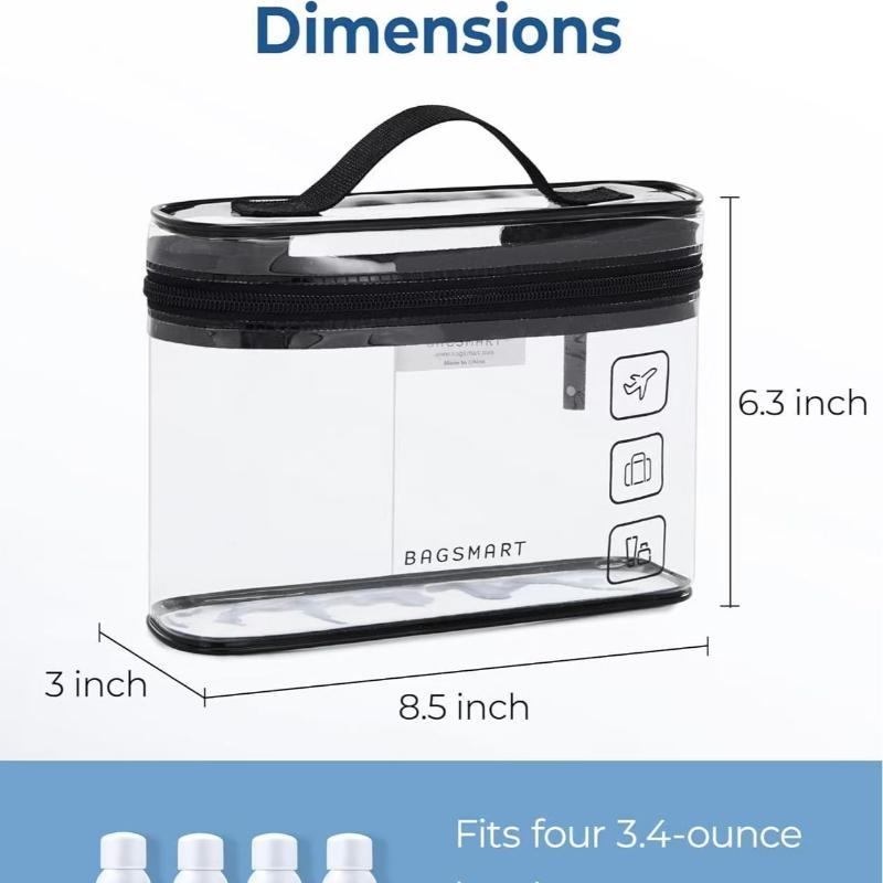 Bolsa de cosméticos de PVC tra - Cosmetic Bags reseña y precio
