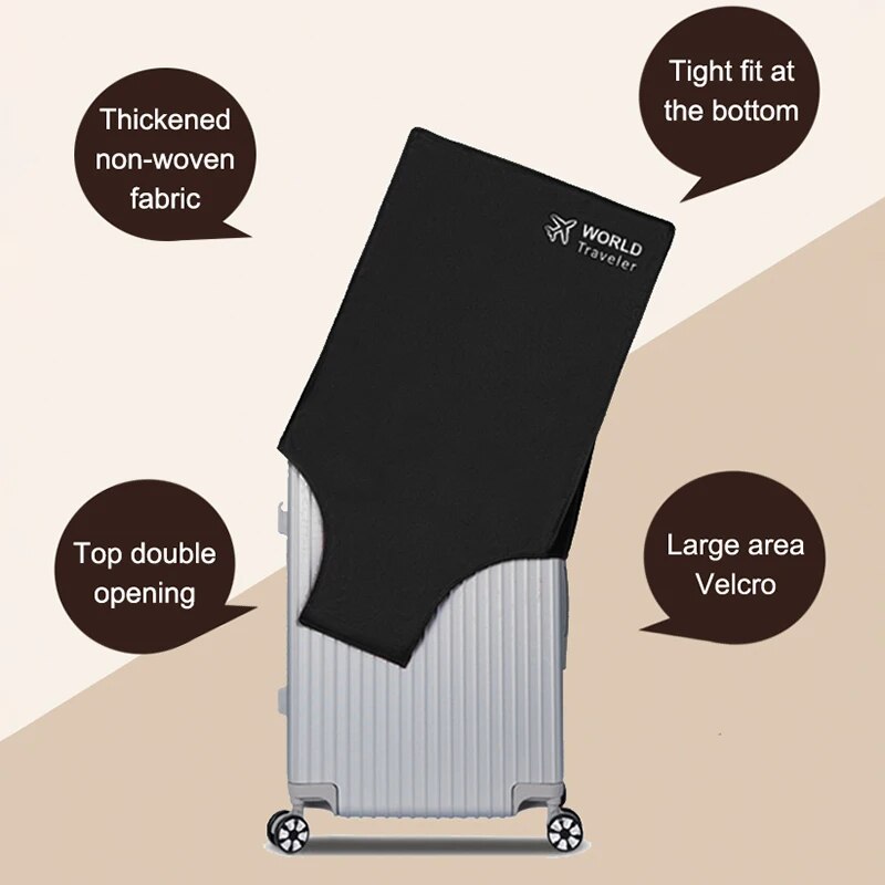Cubierta protectora para compa - Luggage Protective Cover Transparent reseña y precio