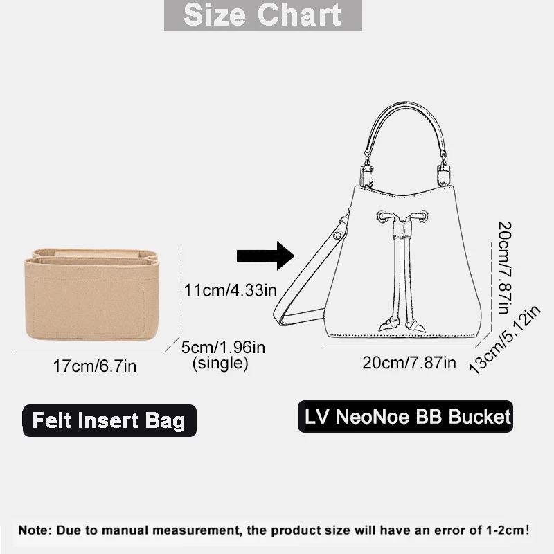 Para bolsos con forro de fielt - Cosmetic Bags reseña y precio