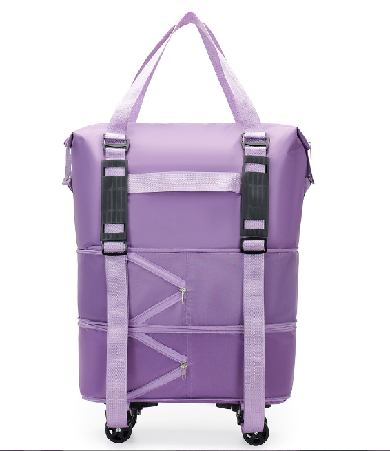 Bolsa de viaje con ruedas, rue - Foldable Rolling Luggage Bag reseña y precio
