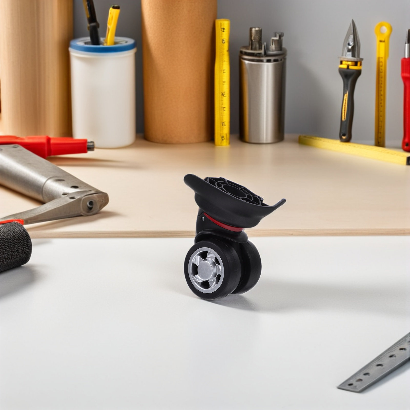 Juego de ruedas de repuesto un - Silent Replacement Luggage Wheels reseña y precio