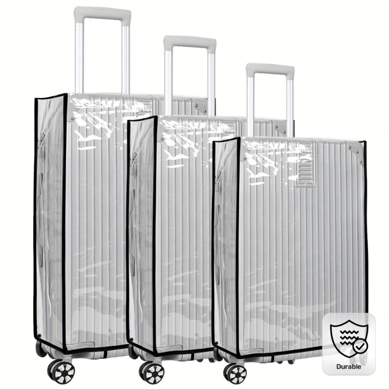 3 Fundas Protectoras de PVC El - Luggage Protective Cover Transparent reseña y precio