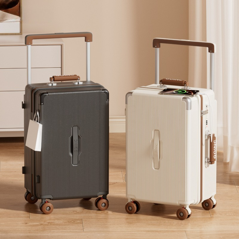 Maleta de viaje con cremallera - Spinner Wheel Rolling Suitcase 20 Inch reseña y precio