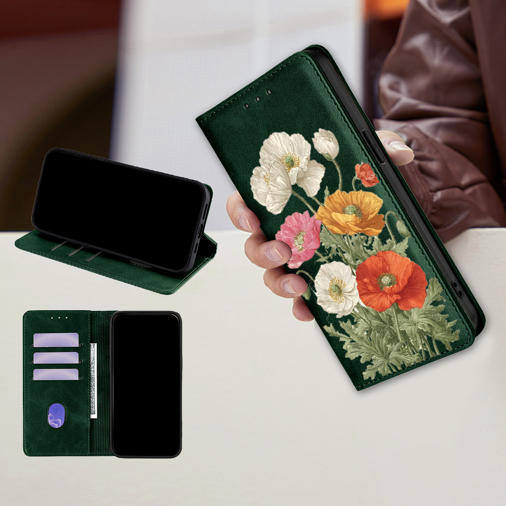 Funda tipo cartera magnética d - Wallets reseña y precio