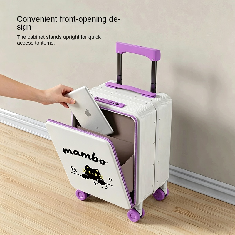 Maleta de Mano Mini de 16 Pulg - Aluminum Frame Carry On Luggage reseña y precio