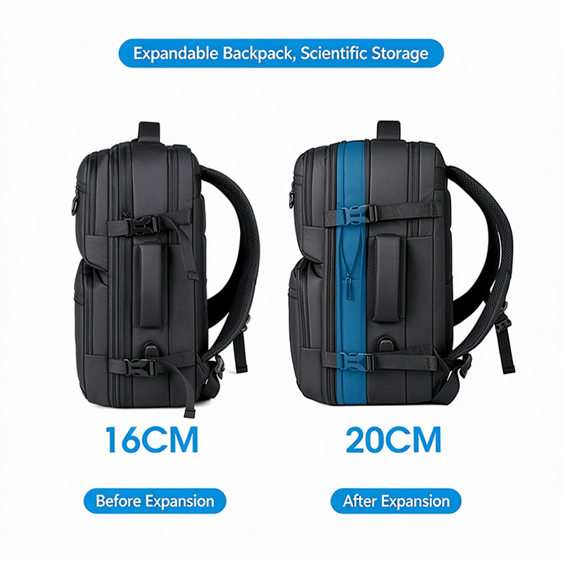 Mochila de viaje extensible pa - Backpacks reseña y precio