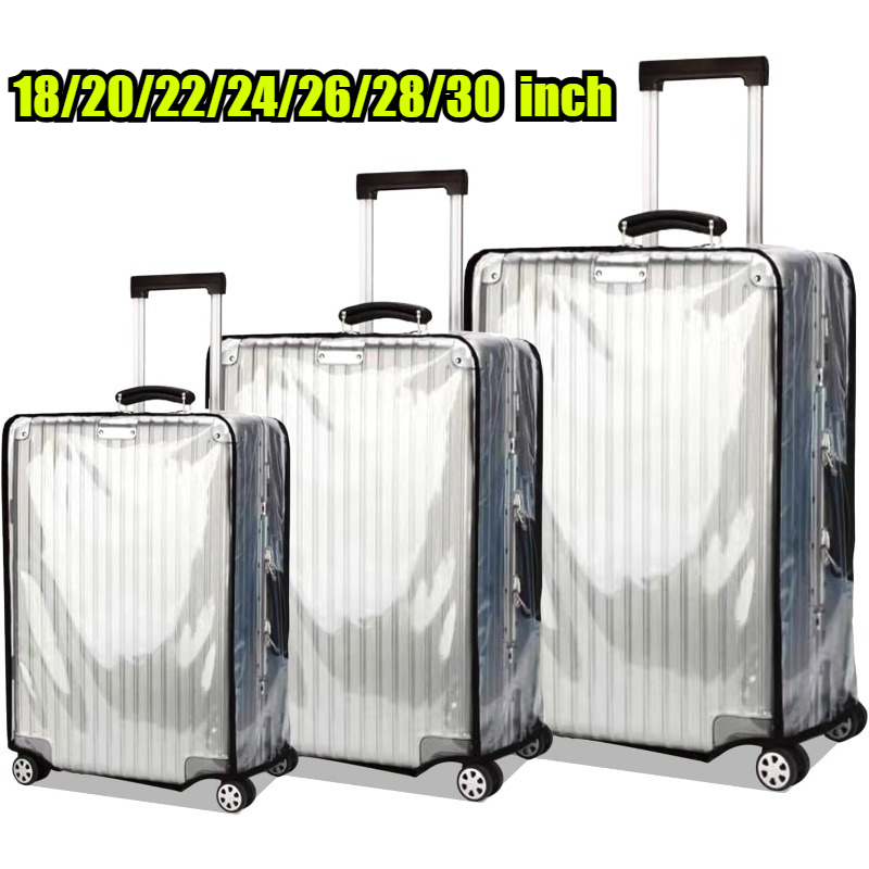 Funda de maleta para equipaje  - Luggage Protective Cover Transparent reseña y precio