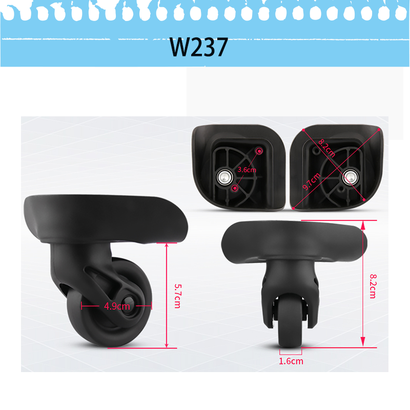 Apto para maletas American Tou - Silent Replacement Luggage Wheels reseña y precio