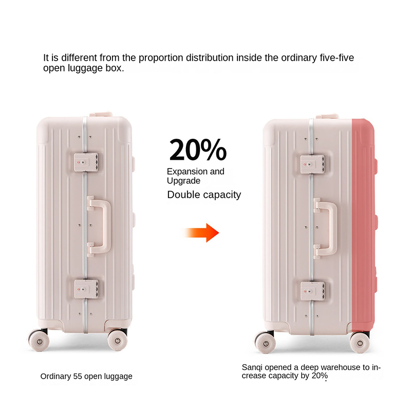 Nueva Maleta de Viaje con Marc - Aluminum Frame Carry On Luggage reseña y precio